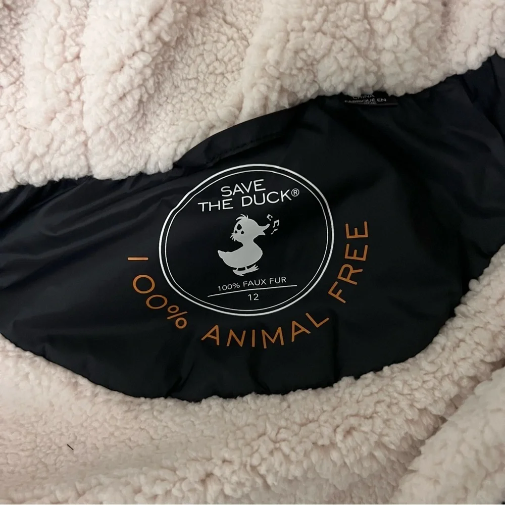 Save The Duck Sherpa Lined Puffer Jacket